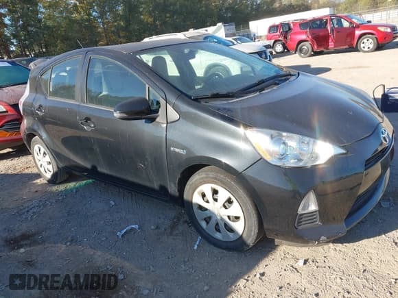 ✅ 2013 Toyota Prius One • VIN: JTDKDTB32D1546286 • Lot: 43487780. Listed on IAAI with 126,825 mi. Free auction sales archive from the USA and detailed vehicle history report at DreamBid. Image 1.