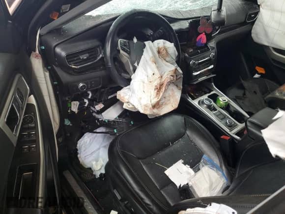 2021 Ford Explorer Limited with VIN 1FMSK8FH6MGB52453, listed as a Copart auction lot 60243835 with Not provided miles and Salvage title. Bid and sale history available at DreamBid. Image 8.