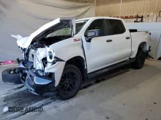 2019 Chevrolet Silverado 1500 Custom Trail Boss z VIN 1GCPYCEF6KZ342718, wystawiony jako Copart lot #85947555 z przebiegiem 52 851 mil mil oraz Szkoda całkowita • Salvage title. Historia ofert i sprzedaży dostępna na DreamBid. Obrazek 1.