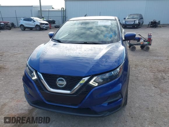 ✅ 2021 Nissan Rogue S • VIN: JN1BJ1AV2MW307035 • Lot: 43032897. Listed on IAAI with 110,667 mi. Free auction sales archive from the USA and detailed vehicle history report at DreamBid. Image 12.