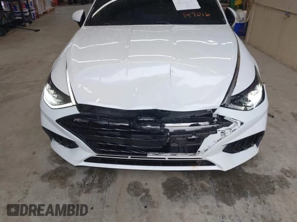✅ 2022 Hyundai Sonata N Line Night Edition • VIN: 5NPEK4JCXNH147016 • Lot: 42916189. Listed on IAAI with 30,000 mi. Free auction sales archive from the USA and detailed vehicle history report at DreamBid. Image 6.