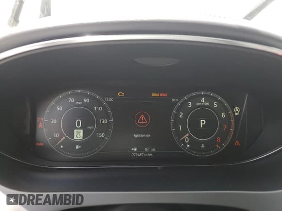 ✅ 2019 Jaguar E-Pace S • VIN: SADFJ2FX5K1Z47348 • Lot: 55799445. Wystawiony na Copart z przebiegiem 72 487 mil. Bezpłatny archiwum sprzedaży aukcyjnych z USA i szczegółowy raport historii pojazdu na DreamBid. Zdjęcie 9.