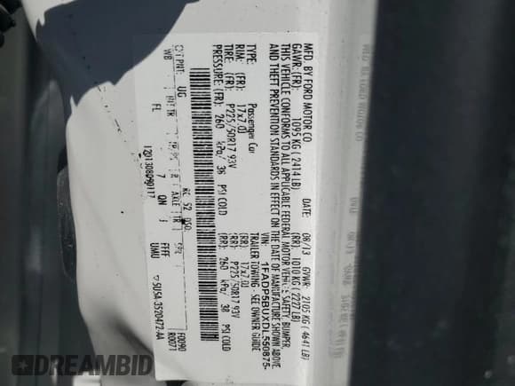 ✅ 2013 Ford C-Max SEL • VIN: 1FADP5BUXDL550875 • Лот: 68199185. Опубликован ранее на Copart с пробегом Не указан. Бесплатный доступ к архиву аукционных продаж из США и подробный отчёт об истории автомобиля на DreamBid. Изображение 12.