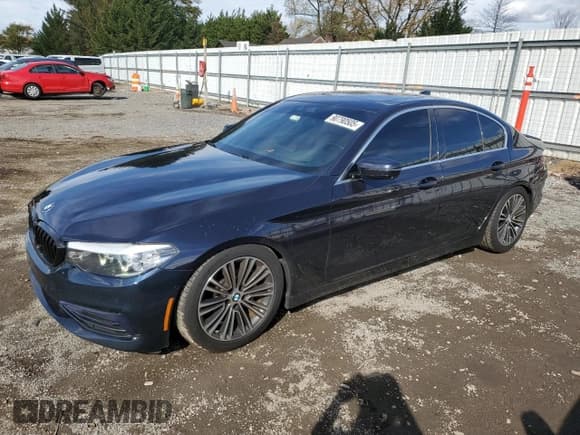 ✅ 2019 BMW 5 Series 540i xDrive • VIN: WBAJE7C50KWW20902 • Lot: 90790505. Listed on Copart with 68,741 mi. Free auction sales archive from the USA and detailed vehicle history report at DreamBid. Image 1.