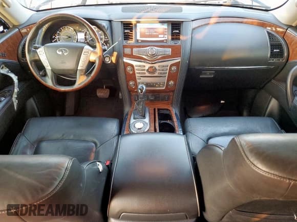 ✅ 2018 Infiniti QX80 • VIN: JN8AZ2ND8J9840322 • Lot: 80867225. Listed on Copart with 154,219 mi. Free auction sales archive from the USA and detailed vehicle history report at DreamBid. Image 8.