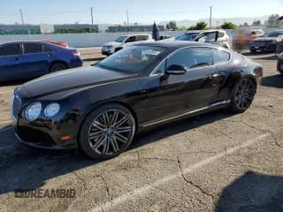 ✅ 2014 Bentley Continental GT • VIN: SCBFC7ZAXEC094256 • Lot: 62383493. Listed on Copart with 45,392 mi. Free auction sales archive from the USA and detailed vehicle history report at DreamBid. Image 1.