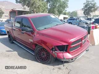 2014 Ram 1500 Big Horn with VIN 1C6RR7LG3ES145423, listed as a IAAI auction lot 42539915 with 172,022 mi miles and . Bid and sale history available at DreamBid. Image 1.