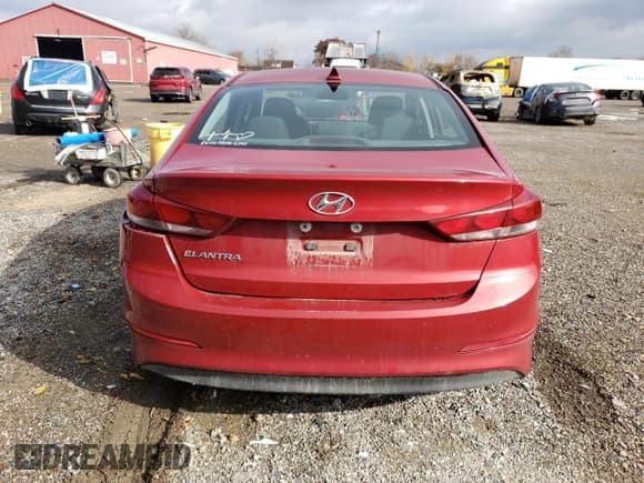 ✅ 2018 Hyundai Elantra Value Edition • VIN: KMHD84LF9JU651022 • Lot: 91039455. Listed on Copart with 187,941 mi. Free auction sales archive from the USA and detailed vehicle history report at DreamBid. Image 6.