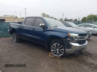 2021 Chevrolet Silverado 1500 LT z VIN 3GCUYDEDXMG334762, wystawiony jako IAAI lot #43297637 z przebiegiem 87 188 mil mil oraz . Historia ofert i sprzedaży dostępna na DreamBid. Obrazek 1.