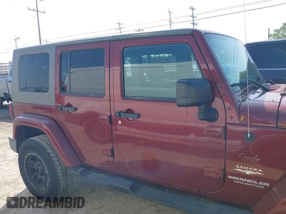 ✅ 2008 Jeep Wrangler Unlimited Sahara • VIN: 1J4GA59168L551896 • Lot: 42173185. Listed on IAAI with 192,394 mi. Free auction sales archive from the USA and detailed vehicle history report at DreamBid. Image 13.
