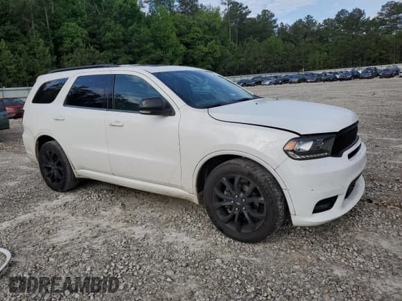 ✅ 2020 Dodge Durango GT Plus • VIN: 1C4RDHDG7LC154922 • Lot: 55901355. Listed on Copart with 106,425 mi. Free auction sales archive from the USA and detailed vehicle history report at DreamBid. Image 4.