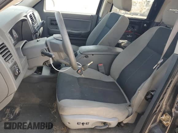 2006 Dodge Dakota SLT z VIN 1D7HE48K36S702687, wystawiony jako Copart lot #68654315 z przebiegiem 210 276 mil mil oraz Szkoda całkowita • Salvage title. Historia ofert i sprzedaży dostępna na DreamBid. Obrazek 7.