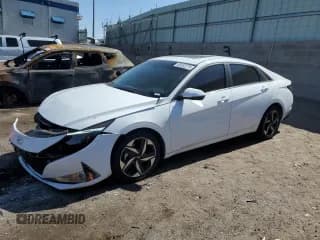 ✅ 2021 Hyundai Elantra Limited • VIN: KMHLN4AJ2MU008754 • Lot: 65632275. Listed on Copart with 32,222 mi. Free auction sales archive from the USA and detailed vehicle history report at DreamBid. Image 1.