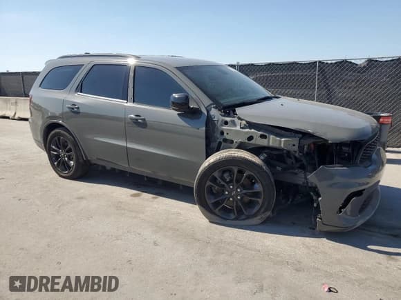 ✅ 2023 Dodge Durango GT • VIN: 1C4RDHDGXPC624950 • Lot: 52185795. Wystawiony na Copart z przebiegiem 37 265 mil. Bezpłatny archiwum sprzedaży aukcyjnych z USA i szczegółowy raport historii pojazdu na DreamBid. Zdjęcie 4.