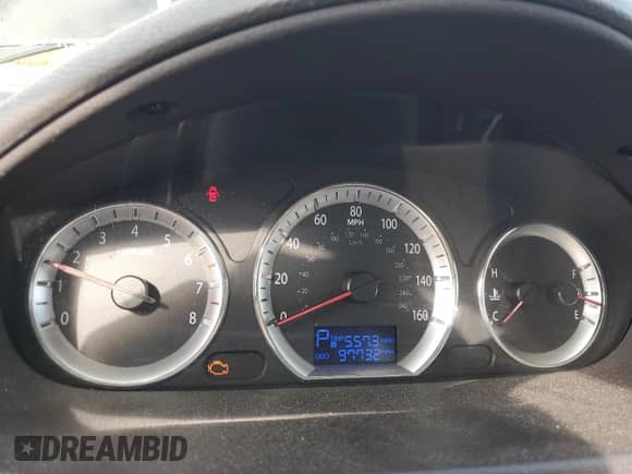 2010 Hyundai Sonata GLS z VIN 5NPET4ACXAH619366, wystawiony jako Copart lot #71302435 z przebiegiem 97 732 mil mil oraz Szkoda całkowita • Salvage title. Historia ofert i sprzedaży dostępna na DreamBid. Obrazek 9.