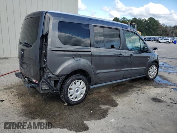 ✅ 2017 Ford Transit Connect XLT • VIN: NM0GE9F77H1318323 • Lot: 72071795. Listed on Copart with 230,690 mi. Free auction sales archive from the USA and detailed vehicle history report at DreamBid. Image 3.