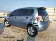 ✅ 2007 Chevrolet Aveo LS • VIN: KL1TD66657B725910 • Lot: 88521145. Wystawiony na Copart z przebiegiem 138 243 mil. Bezpłatny archiwum sprzedaży aukcyjnych z USA i szczegółowy raport historii pojazdu na DreamBid. Zdjęcie 2.