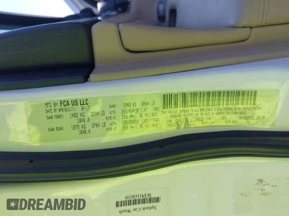 2018 Jeep Grand Cherokee Limited z VIN 1C4RJEBG1JC159332, wystawiony jako IAAI lot #43123211 z przebiegiem 62 515 mil mil oraz . Historia ofert i sprzedaży dostępna na DreamBid. Obrazek 9.