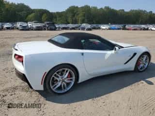 2018 Chevrolet Corvette 2LT с VIN 1G1YD3D70J5104792, выставлен на аукционе Copart как лот 75469634 с пробегом 21 216 миль миль и Списание • Salvage title. История ставок и продаж доступна на DreamBid. Изображение 3.