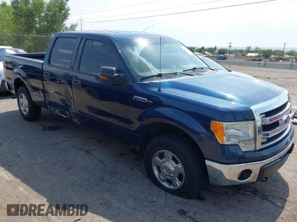 ✅ 2013 Ford F-150 XL • VIN: 1FTFW1EF5DKF28042 • Lot: 42743457. Listed on IAAI with 96,093 mi. Free auction sales archive from the USA and detailed vehicle history report at DreamBid. Image 1.