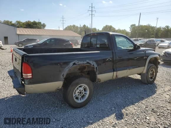 2000 Dodge Dakota Sport z VIN 1B7GG26N7YS667611, wystawiony jako Copart lot #71181355 z przebiegiem 218 471 mil mil oraz Szkoda całkowita • Salvage title. Historia ofert i sprzedaży dostępna na DreamBid. Obrazek 3.