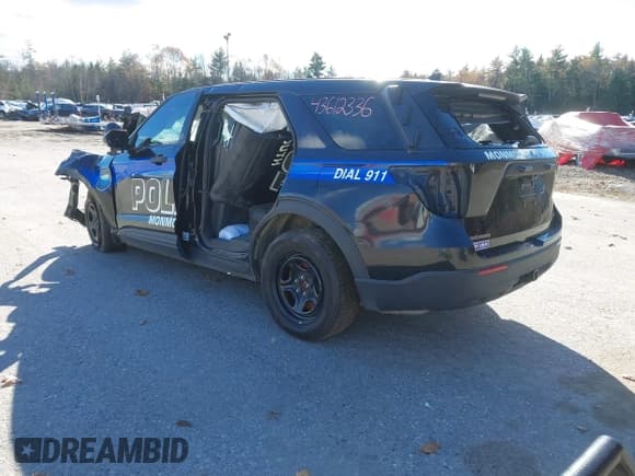 ✅ 2022 Ford Police Interceptor Utility • VIN: 1FM5K8AB0NGB48786 • Лот: 43612336. Опубликован ранее на IAAI с пробегом Не указан. Бесплатный доступ к архиву аукционных продаж из США и подробный отчёт об истории автомобиля на DreamBid. Изображение 3.