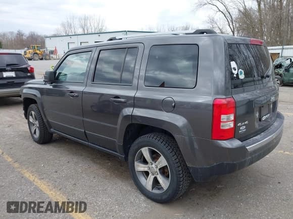 ✅ 2017 Jeep Patriot High Altitude • VIN: 1C4NJRFB9HD195536 • Lot: 42059608. Listed on IAAI with 105,342 mi. Free auction sales archive from the USA and detailed vehicle history report at DreamBid. Image 3.