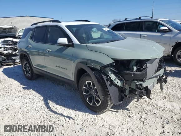 2025 Chevrolet Equinox AWD ACTIV with VIN 3GNAXSEG9SL199063, listed as a Copart auction lot 49470305 with 1,080 mi miles and Salvage title. Bid and sale history available at DreamBid. Image 4.