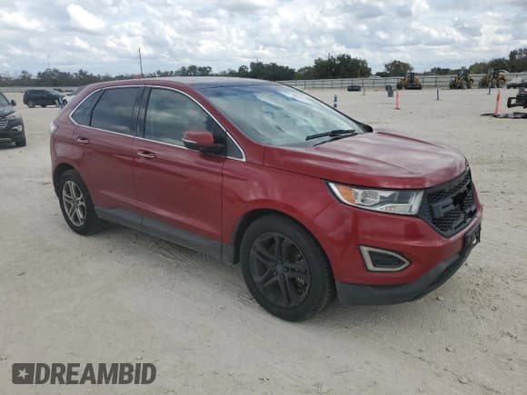 ✅ 2015 Ford Edge Titanium • VIN: 2FMTK3K89FBB37405 • Lot: 90138295. Wystawiony na Copart z przebiegiem 171 541 mil. Bezpłatny archiwum sprzedaży aukcyjnych z USA i szczegółowy raport historii pojazdu na DreamBid. Zdjęcie 4.