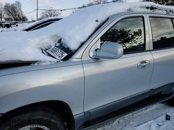 2003 Hyundai Santa Fe GLS with VIN KM8SC73D23U449633, listed as a Copart auction lot 88861775 with 181,299 mi miles and Salvage title. Bid and sale history available at DreamBid. Image 12.