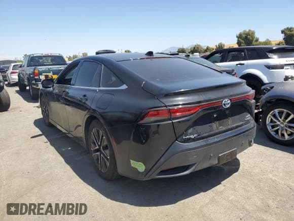 ✅ 2022 Toyota Mirai XLE • VIN: JTDAAAAAXNA004735 • Lot: 57510724. Listed on Copart with 25,434 mi. Free auction sales archive from the USA and detailed vehicle history report at DreamBid. Image 2.