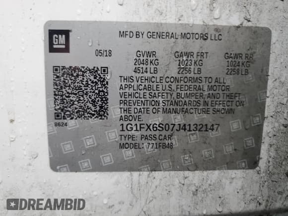 ✅ 2018 Chevrolet Bolt EV Premier • VIN: 1G1FX6S07J4132147 • Lot: 82484044. Wystawiony na Copart z przebiegiem 39 904 mil. Bezpłatny archiwum sprzedaży aukcyjnych z USA i szczegółowy raport historii pojazdu na DreamBid. Zdjęcie 14.