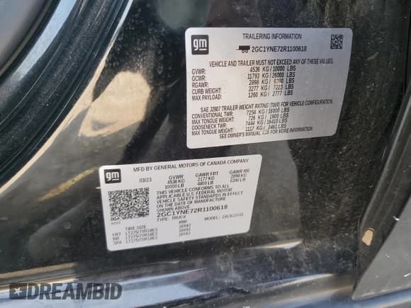 ✅ 2024 Chevrolet Silverado 2500HD • VIN: 2GC1YNE72R1100618 • Лот: 67485455. Опубликован ранее на Copart с пробегом 35 763 миль. Бесплатный доступ к архиву аукционных продаж из США и подробный отчёт об истории автомобиля на DreamBid. Изображение 13.