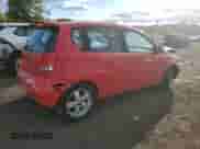 2008 Chevrolet Aveo LS with VIN KL1TD66618B155485, listed as a Copart auction lot 73555824 with Not provided miles and Salvage title. Bid and sale history available at DreamBid. Image 3.