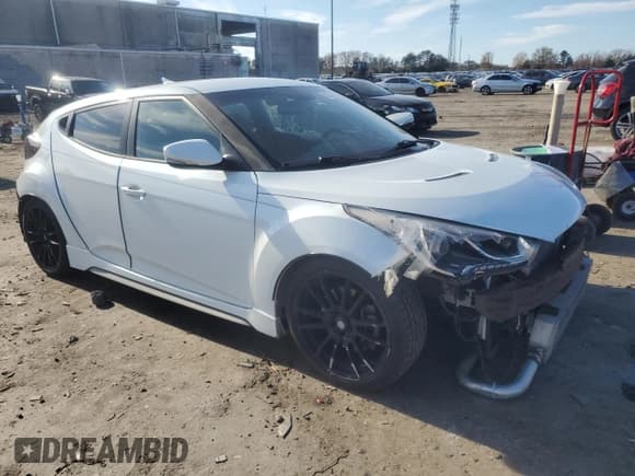 ✅ 2013 Hyundai Veloster Turbo • VIN: KMHTC6AE0DU176736 • Lot: 82283314. Wystawiony na Copart z przebiegiem 150 974 mil. Bezpłatny archiwum sprzedaży aukcyjnych z USA i szczegółowy raport historii pojazdu na DreamBid. Zdjęcie 4.