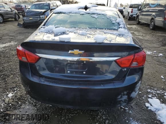 ✅ 2014 Chevrolet Impala LS • VIN: 2G11Y5SL4E9118818 • Lot: 92262025. Listed on Copart with 81,765 mi. Free auction sales archive from the USA and detailed vehicle history report at DreamBid. Image 6.