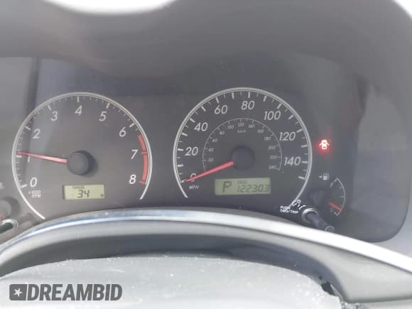 ✅ 2010 Toyota Corolla • VIN: 2T1BU4EE3AC325628 • Lot: 42807670. Listed on IAAI with 122,303 mi. Free auction sales archive from the USA and detailed vehicle history report at DreamBid. Image 7.