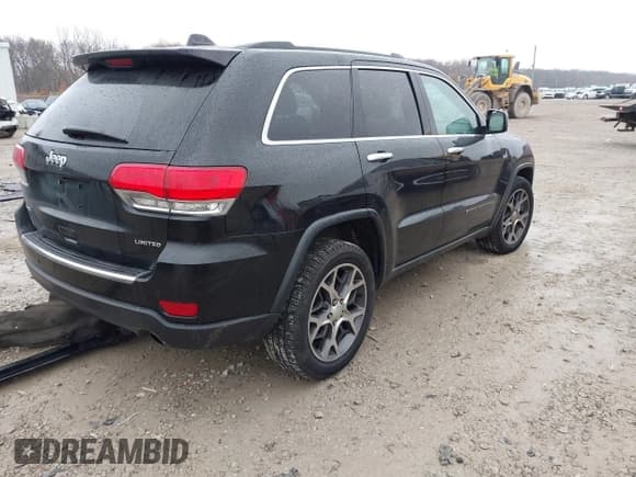 ✅ 2019 Jeep Grand Cherokee Limited • VIN: 1C4RJFBG5KC529382 • Lot: 43773328. Wystawiony na IAAI z przebiegiem 136 895 mil. Bezpłatny archiwum sprzedaży aukcyjnych z USA i szczegółowy raport historii pojazdu na DreamBid. Zdjęcie 4.