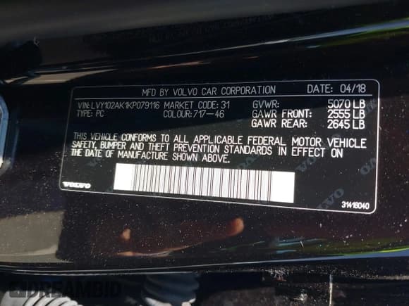 ✅ 2019 Volvo S90 Momentum • VIN: LVY102AK1KP079116 • Lot: 42422745. Wystawiony na IAAI z przebiegiem 17 087 mil. Bezpłatny archiwum sprzedaży aukcyjnych z USA i szczegółowy raport historii pojazdu na DreamBid. Zdjęcie 9.