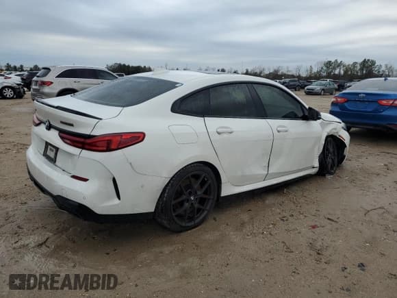 ✅ 2021 BMW 2 Series M235i xDrive • VIN: WBA13AL0XM7G45314 • Lot: 88531655. Listed on Copart with 56,767 mi. Free auction sales archive from the USA and detailed vehicle history report at DreamBid. Image 3.