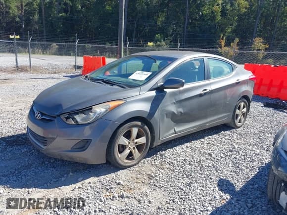 ✅ 2013 Hyundai Elantra GLS • VIN: 5NPDH4AE9DH368391 • Lot: 43609300. Listed on IAAI with 181,654 mi. Free auction sales archive from the USA and detailed vehicle history report at DreamBid. Image 2.