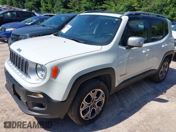 ✅ 2017 Jeep Renegade Limited • VIN: ZACCJBDBXHPG41356 • Lot: 42645193. Wystawiony na IAAI z przebiegiem 64 462 mil. Bezpłatny archiwum sprzedaży aukcyjnych z USA i szczegółowy raport historii pojazdu na DreamBid. Zdjęcie 2.