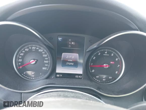 ✅ 2016 Mercedes-Benz C 300 • VIN: 55SWF4JBXGU169632 • Lot: 43633508. Listed on IAAI with 77,094 mi. Free auction sales archive from the USA and detailed vehicle history report at DreamBid. Image 7.