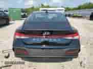 2024 Hyundai Elantra SEL with VIN KMHLM4DG6RU807544, listed as a Copart auction lot 59420185 with 9,905 mi miles and Salvage title. Bid and sale history available at DreamBid. Image 6.