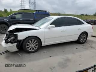 2009 Hyundai Azera Limited with VIN KMHFC46F59A343118, listed as a Copart auction lot 61096285 with 95,384 mi miles and Non repairable. Bid and sale history available at DreamBid. Image 1.