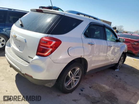 ✅ 2017 Chevrolet Equinox Premier • VIN: 2GNALDEK8H1535596 • Лот: 65564645. Опубликован ранее на Copart с пробегом 100 115 миль. Бесплатный доступ к архиву аукционных продаж из США и подробный отчёт об истории автомобиля на DreamBid. Изображение 3.