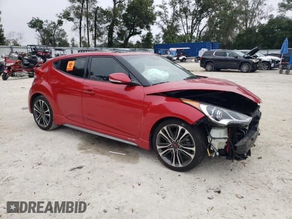 ✅ 2016 Hyundai Veloster Turbo Rally Edition • VIN: KMHTC6AE1GU264313 • Lot: 86616594. Wystawiony na Copart z przebiegiem 63 075 mil. Bezpłatny archiwum sprzedaży aukcyjnych z USA i szczegółowy raport historii pojazdu na DreamBid. Zdjęcie 4.