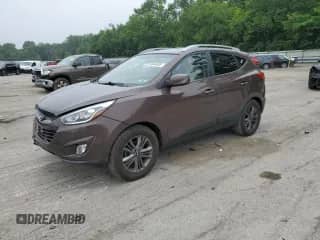 2014 Hyundai Tucson Limited z VIN KM8JUCAG3EU848083, wystawiony jako Copart lot #63944605 z przebiegiem 137 773 mil mil oraz Szkoda całkowita • Salvage title. Historia ofert i sprzedaży dostępna na DreamBid. Obrazek 1.