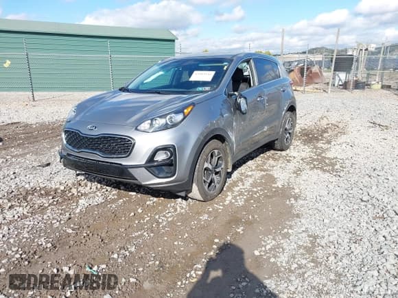 ✅ 2021 Kia Sportage LX • VIN: KNDPMCAC0M7880028 • Lot: 43503116. Listed on IAAI with 64,391 mi. Free auction sales archive from the USA and detailed vehicle history report at DreamBid. Image 2.