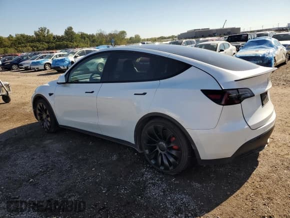 ✅ 2022 Tesla Model Y Performance • VIN: 7SAYGDEF3NF522104 • Lot: 85723415. Listed on Copart with 23,136 mi. Free auction sales archive from the USA and detailed vehicle history report at DreamBid. Image 2.